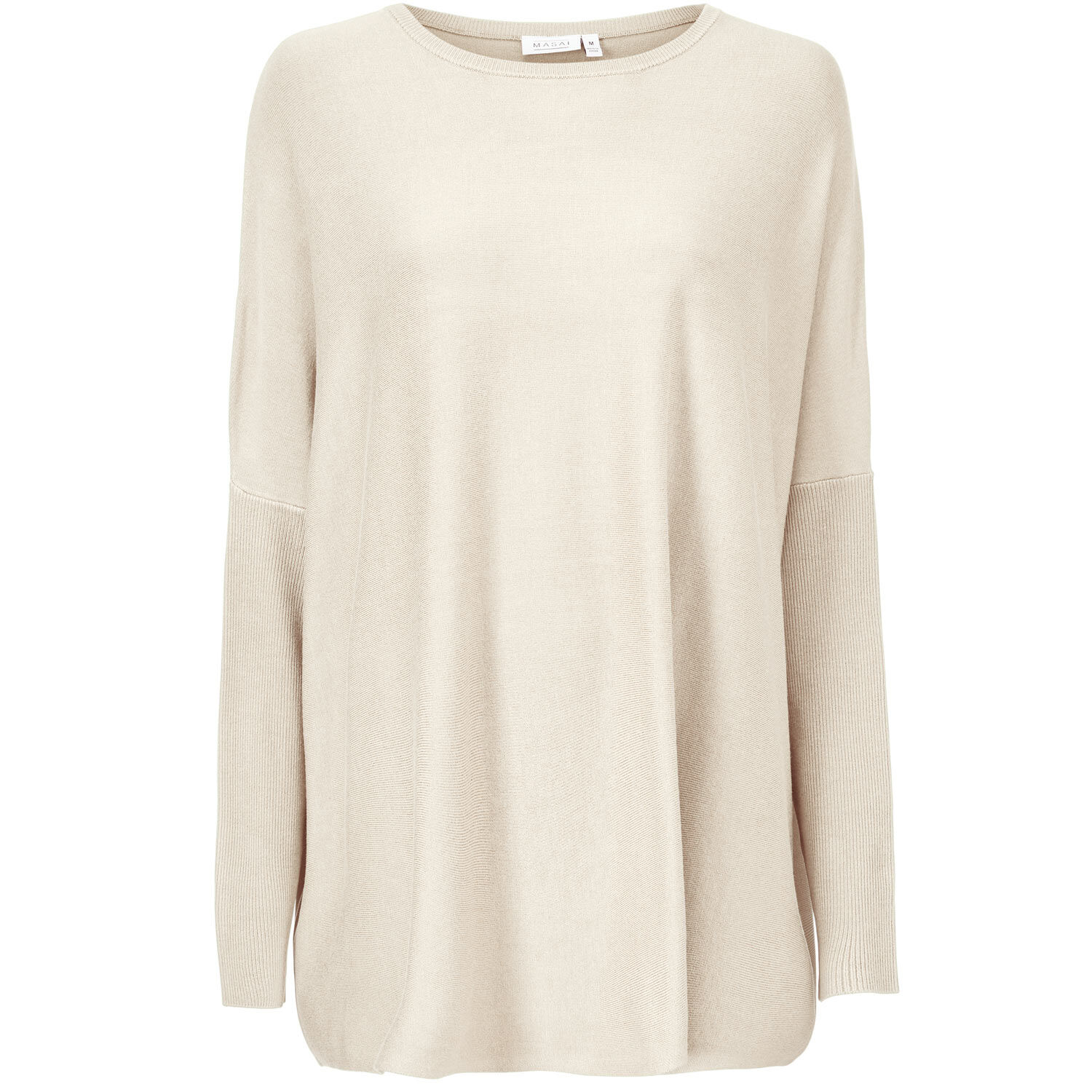 Pull Oversize &Agrave; Manches &Eacute;troites, Whitecap