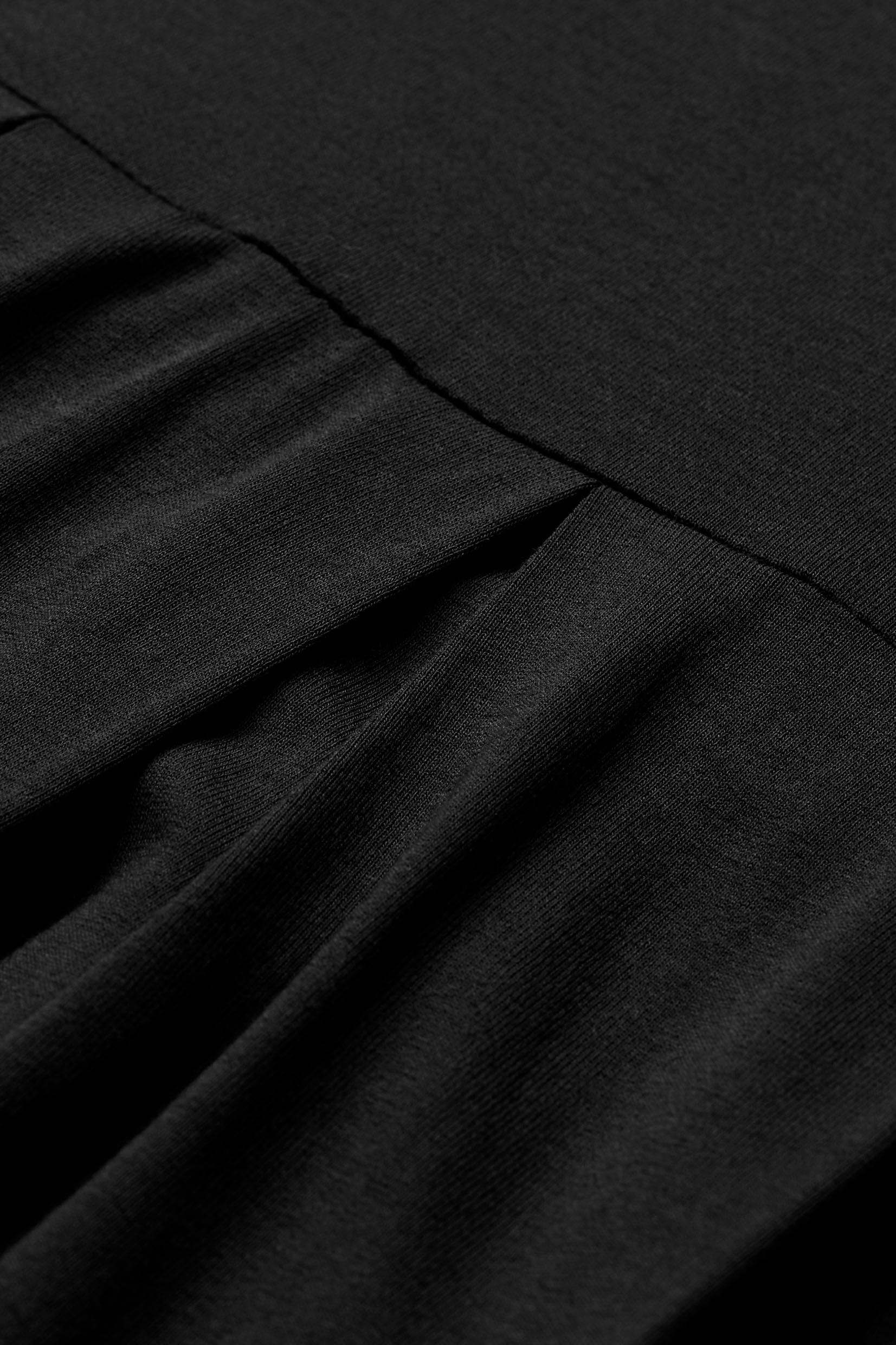 robe tulipe en jersey , Black