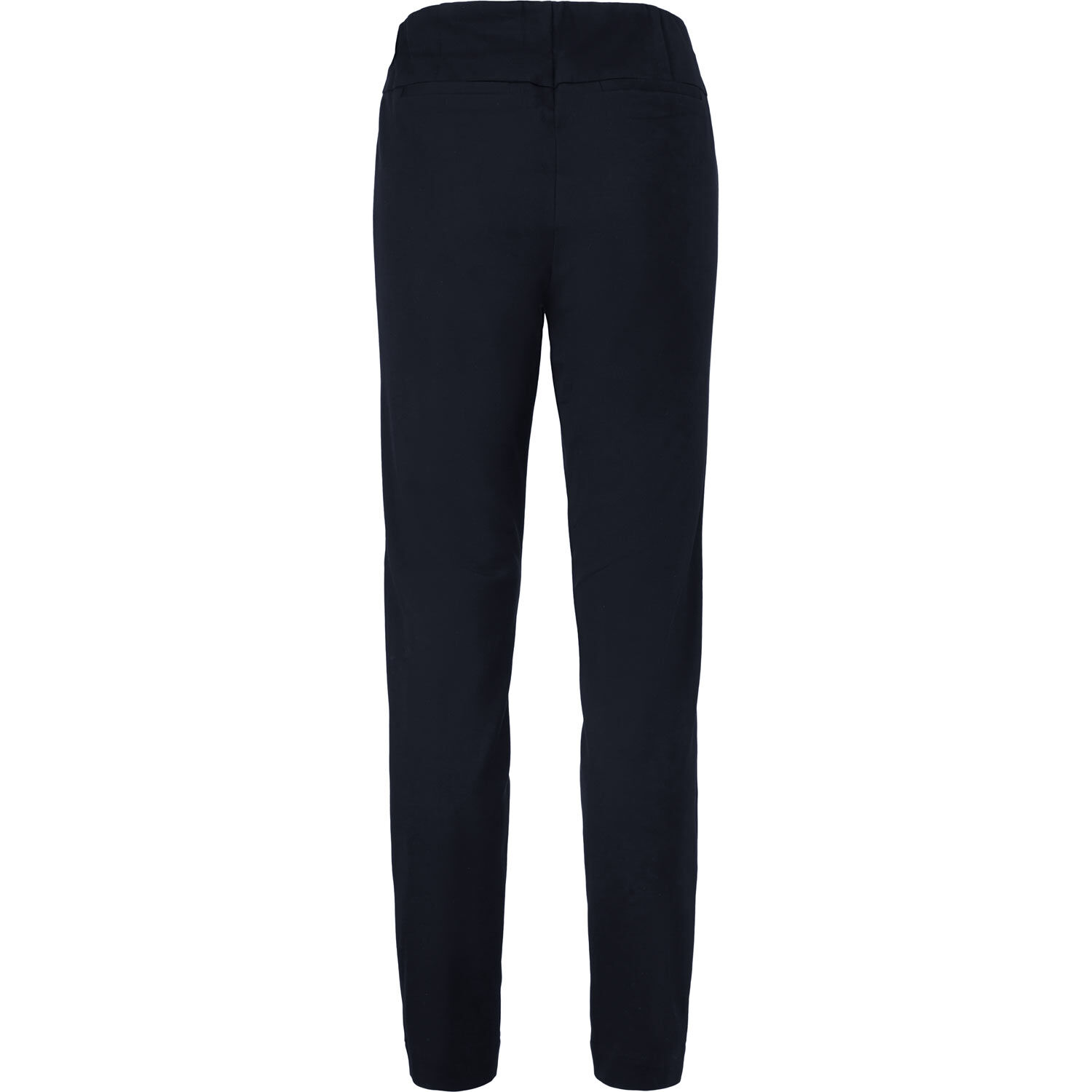pantalon pr&egrave;s du corps en coton stretch et taille &eacute;lastique, Navy