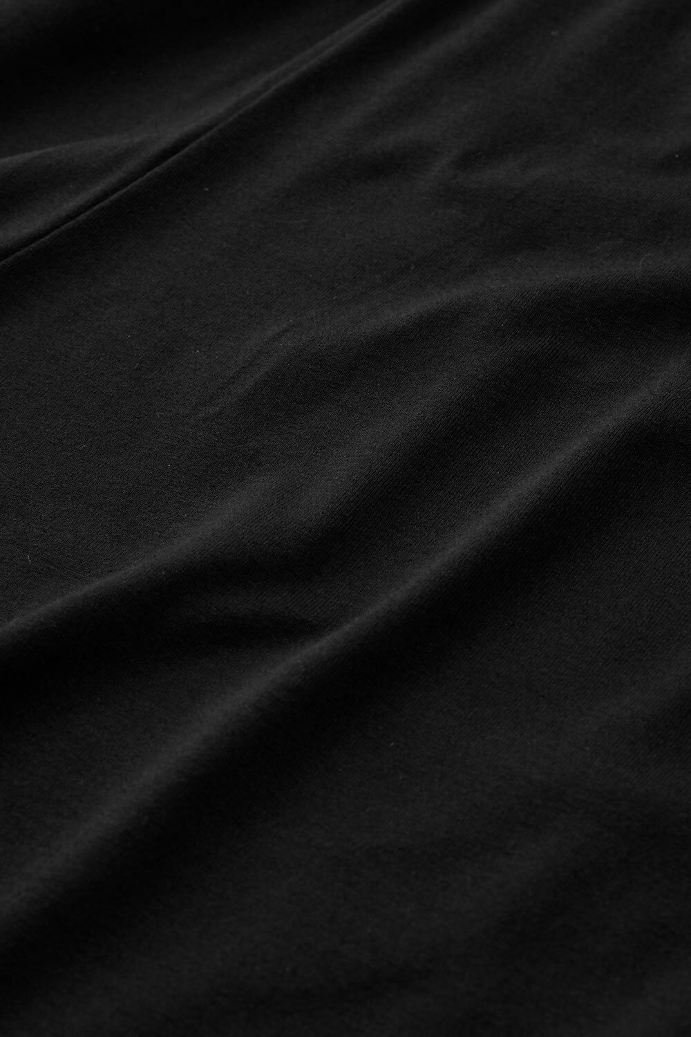Legging Long En Jersey Doux, Black