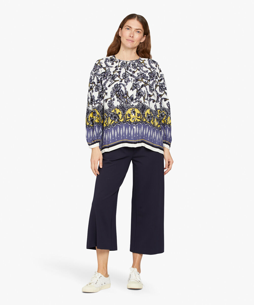 pantalon en jersey &eacute;pais avec poches, Navy
