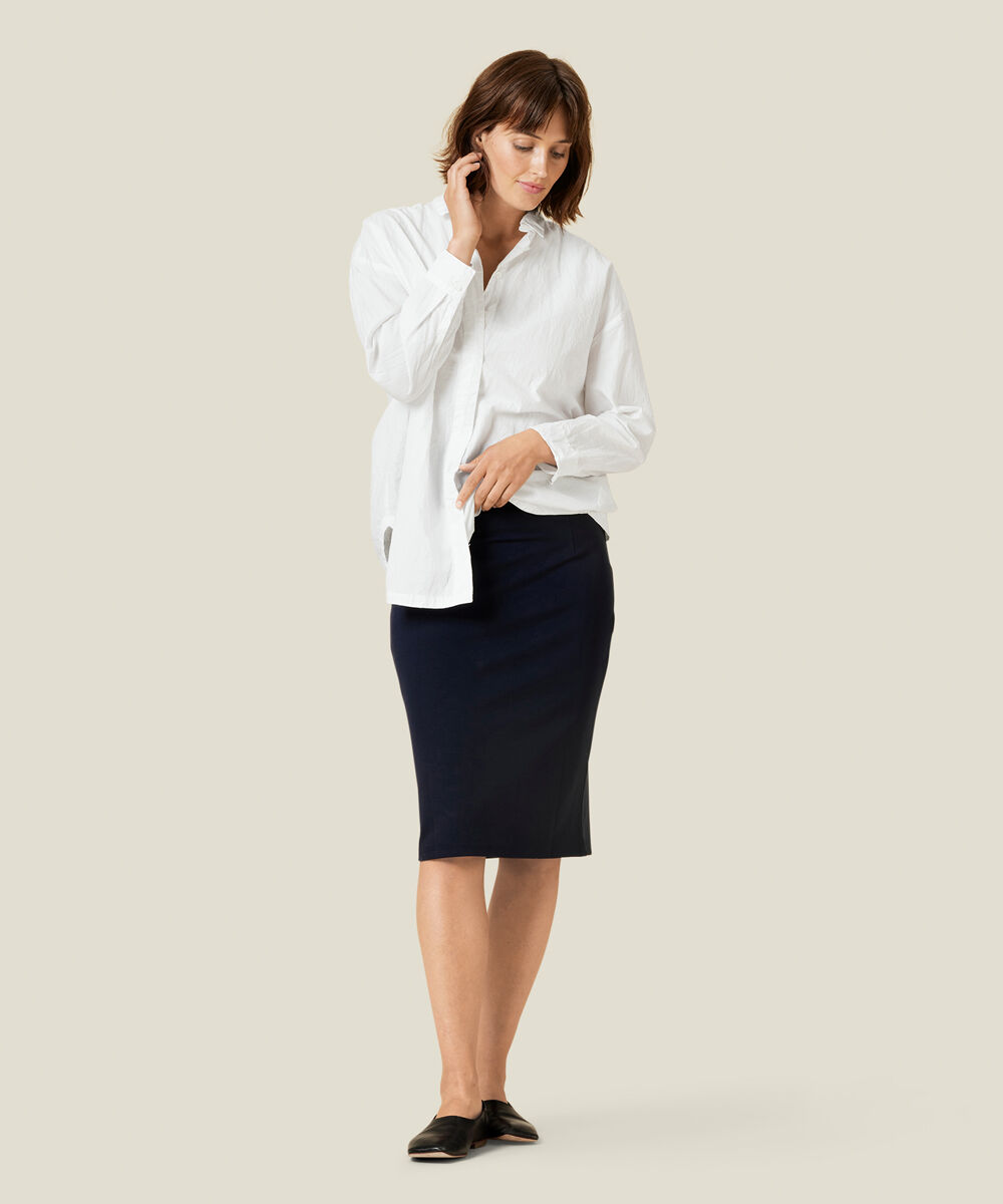 SUE SKIRT, Navy